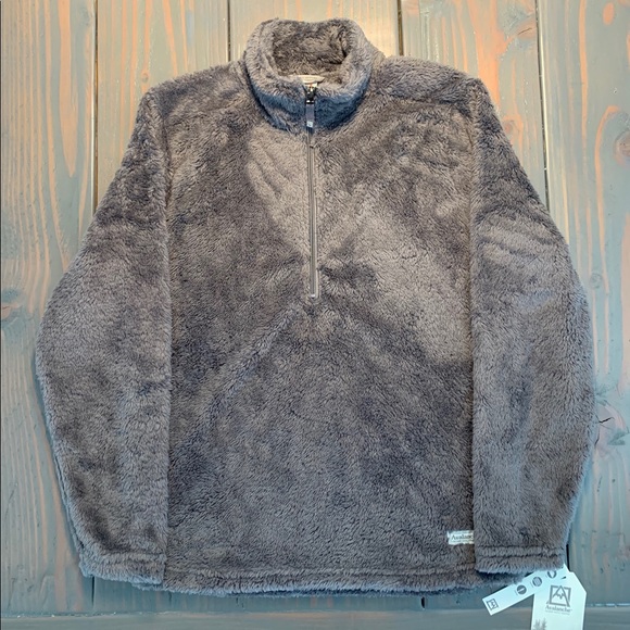 off brand sherpa pullover